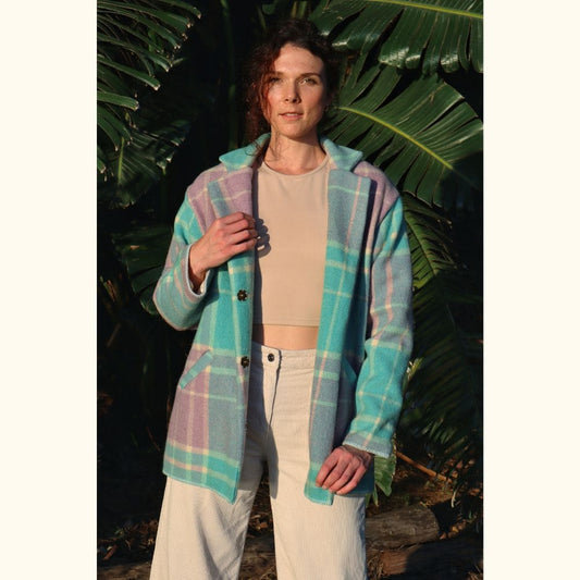 Lottie - Vintage Wool Blanket Coat